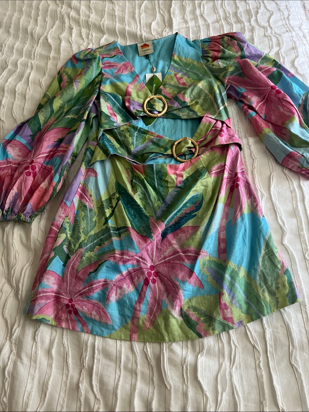 Farm Rio Mini Dress - Picture 2 of 12